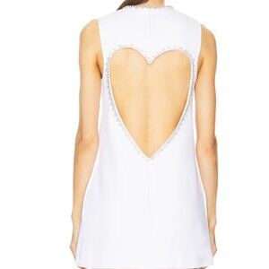 Crystal Heart Back Dress